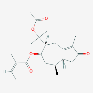 molecular formula C22H32O5 B145917 Torilin CAS No. 13018-10-5