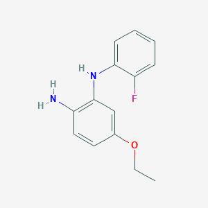 5-ethoxy-1-N-(2-fluorophenyl)benzene-1,2-diamine