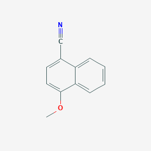 molecular formula C12H9NO B145921 4-Methoxy-1-naphthonitrile CAS No. 5961-55-7