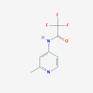 2,2,2-trifluoro-N-(2-methylpyridin-4-yl)acetamide