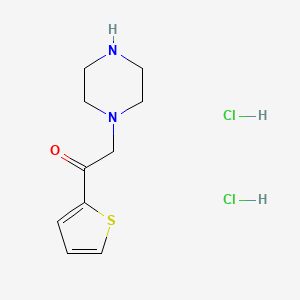 2-Piperazin-1-yl-1-(2-thienyl)ethanone dihydrochloride