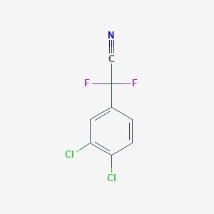 2-(3,4-Dichlorophenyl)-2,2-difluoroacetonitrile