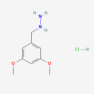 (3,5-Dimethoxybenzyl)hydrazine hydrochloride