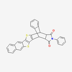 molecular formula C32H19NO2S2 B1459253 endo-DNTT-PMI (DNTT-Precursor) CAS No. 1269669-43-3