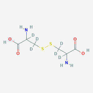 molecular formula C6H12N2O4S2 B1459269 DL-Cystine-d6 CAS No. 352431-53-9