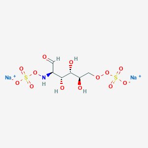 molecular formula C6H11NNa2O13S2 B1459281 D-Glucosamine-2-N,6-O-disulphate disodium salt CAS No. 202266-99-7