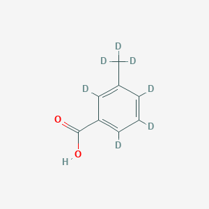 molecular formula C8H8O2 B1459292 M-Toluic-D7 acid 
