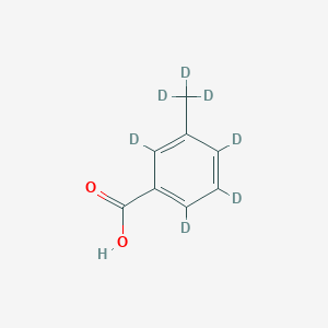 2,3,4,6-Tetradeuterio-5-(trideuteriomethyl)benzoic acid