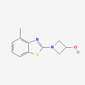 1-(4-Methylbenzo[d]thiazol-2-yl)azetidin-3-ol