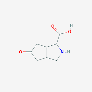 5-Oxo-octahydro-cyclopenta[c]-pyrrole-1-carboxylic acid