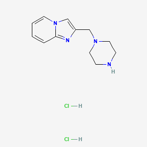2-(Piperazin-1-ylmethyl)imidazo[1,2-a]pyridine dihydrochloride