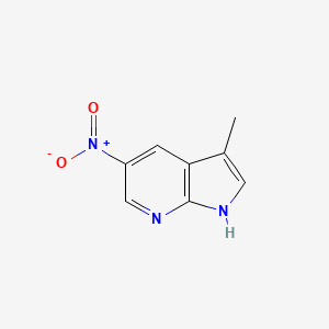 3-Methyl-5-nitro-1H-pyrrolo[2,3-B]pyridine