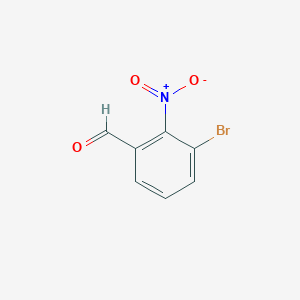 molecular formula C7H4BrNO3 B145937 3-Bromo-2-nitrobenzaldehyde CAS No. 882772-99-8