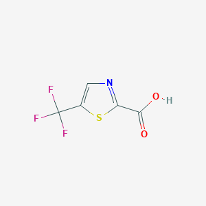 molecular formula C5H2F3NO2S B1459371 5-(Trifluoromethyl)thiazole-2-carboxylic acid CAS No. 1246006-74-5