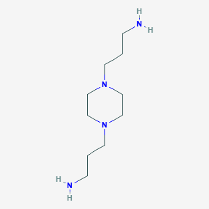 molecular formula C10H24N4 B145938 1,4-Bis(3-aminopropyl)piperazine CAS No. 7209-38-3