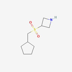 3-Cyclopentylmethanesulfonylazetidine