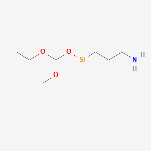 molecular formula C8H19NO3Si B14594114 CID 57318925 