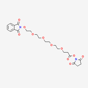 NHPI-PEG4-C2-NHS ester