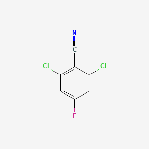 molecular formula C7H2Cl2FN B1459431 2,6-Dichloro-4-fluorobenzonitrile CAS No. 1473423-59-4