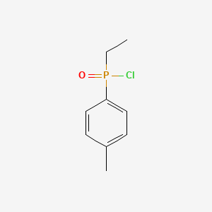 molecular formula C9H12ClOP B14594344 Ethyl(4-methylphenyl)phosphinic chloride CAS No. 61388-03-2