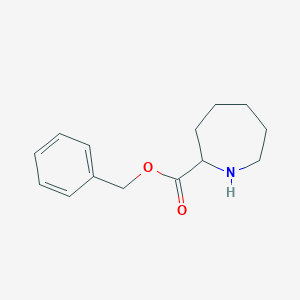 molecular formula C14H19NO2 B14594399 Benzyl azepane-2-carboxylate CAS No. 61212-37-1