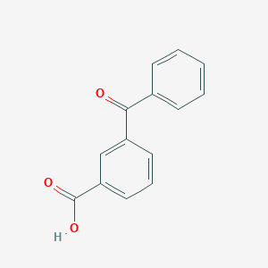 molecular formula C14H10O3 B145945 3-Benzoylbenzoic acid CAS No. 579-18-0