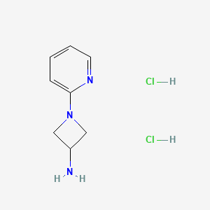1-(Pyridin-2-yl)azetidin-3-amine dihydrochloride