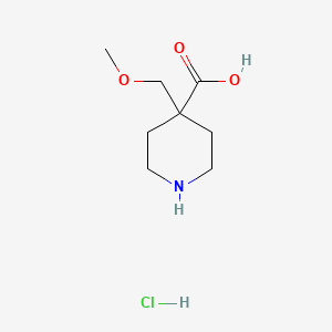 4-(Methoxymethyl)piperidine-4-carboxylic acid hydrochloride