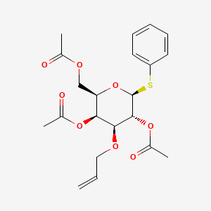 Phenyl 2,4,6-tri-O-acetyl-3-O-allyl-1-thio-|A-D-galactopyranoside