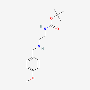 Tert-butyl N-(2-{[(4-methoxyphenyl)methyl]amino}ethyl)carbamate