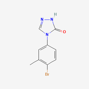 4-(4-bromo-3-methylphenyl)-2,4-dihydro-3H-1,2,4-triazol-3-one