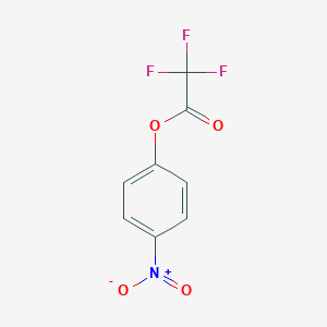 molecular formula C8H4F3NO4 B145950 4-Nitrophenyl trifluoroacetate CAS No. 658-78-6