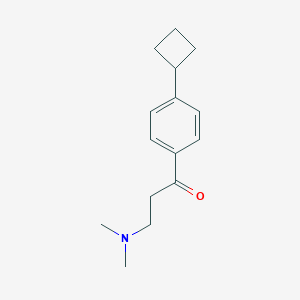 1-(4-Cyclobutylphenyl)-3-(dimethylamino)propan-1-one