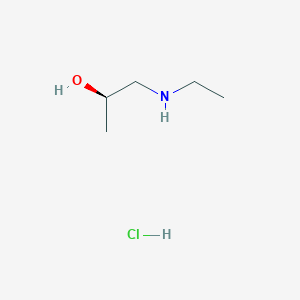 (2R)-1-(ethylamino)propan-2-ol hydrochloride
