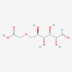 molecular formula C8H14O8 B1459532 6-mono-O-carboxymethyl glucose CAS No. 95350-38-2