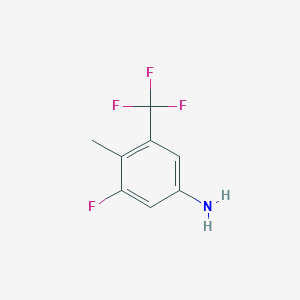 3-Fluoro-4-methyl-5-(trifluoromethyl)aniline