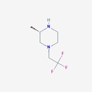 (3S)-3-methyl-1-(2,2,2-trifluoroethyl)piperazine