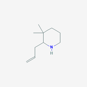 3,3-Dimethyl-2-(prop-2-en-1-yl)piperidine