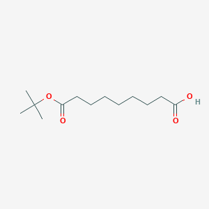 molecular formula C13H24O4 B1459572 9-(tert-Butoxy)-9-oxononanoic acid CAS No. 1290540-34-9