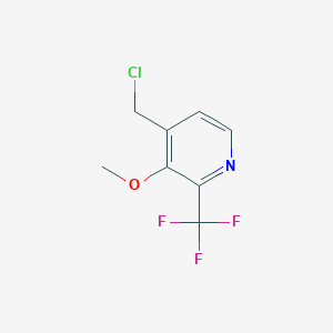 4-Chloromethyl-3-methoxy-2-(trifluoromethyl)pyridine