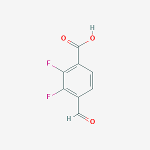 2,3-Difluoro-4-formylbenzoic acid