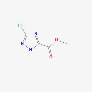 Methyl 3-chloro-1-methyl-1H-1,2,4-triazole-5-carboxylate