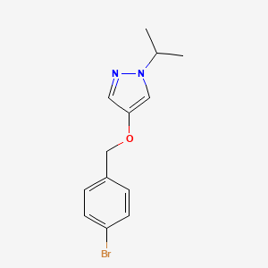 4-(4-Bromobenzyloxy)-1-isopropyl-1H-pyrazole