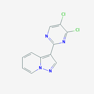3-(4,5-Dichloropyrimidin-2-yl)pyrazolo[1,5-a]pyridine
