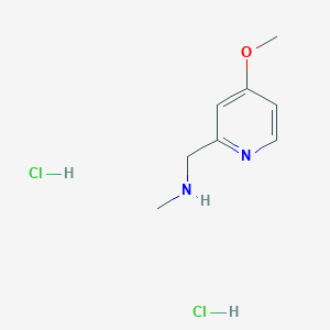 [(4-Methoxy-2-pyridinyl)methyl]methylamine dihydrochloride