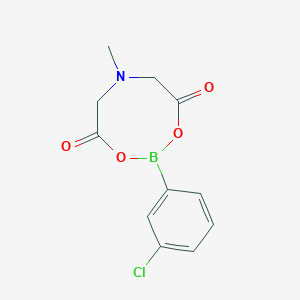 2-(3-Chlorophenyl)-6-methyl-1,3,6,2-dioxazaborocane-4,8-dione
