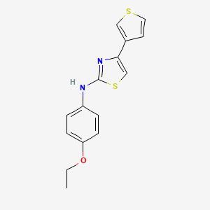 N-(4-ethoxyphenyl)-4-(thiophen-3-yl)-1,3-thiazol-2-amine