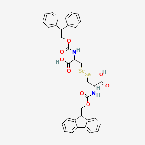 3-[[2-Carboxy-2-(9H-fluoren-9-ylmethoxycarbonylamino)ethyl]diselanyl]-2-(9H-fluoren-9-ylmethoxycarbonylamino)propanoic acid