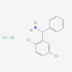 (2,5-Dichlorophenyl)(phenyl)methanamine hydrochloride