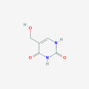 molecular formula C5H6N2O3 B014597 5-Hydroxymethyluracil CAS No. 4433-40-3